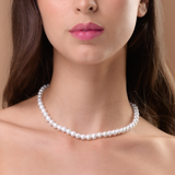 שרשרת פנינים איירין זהב 14 קראט