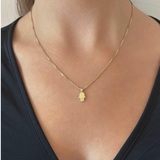 שרשרת חמסה קלאסית זהב 14 קראט