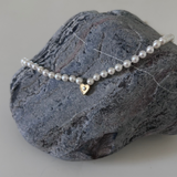 שרשרת פנינים קלרה זהב 14 קראט