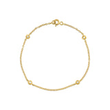 צמיד זהב ויהלומים איימי