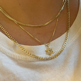 שרשרת מגן דוד זהב 14k