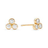 עגיל אודרי זהב 14 קראט