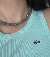 שרשרת לברדורייט 8 מ״מ גודל L