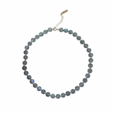 שרשרת לברדורייט 8 מ״מ גודל L