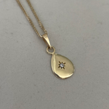 שרשרת סופיה זהב 14 קראט בשיבוץ יהלום