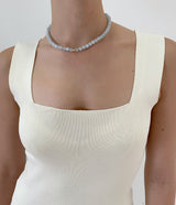 שרשרת אבני אקווה מרין