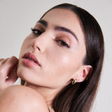 עגילי נינה וינטג' זהב 14 קראט