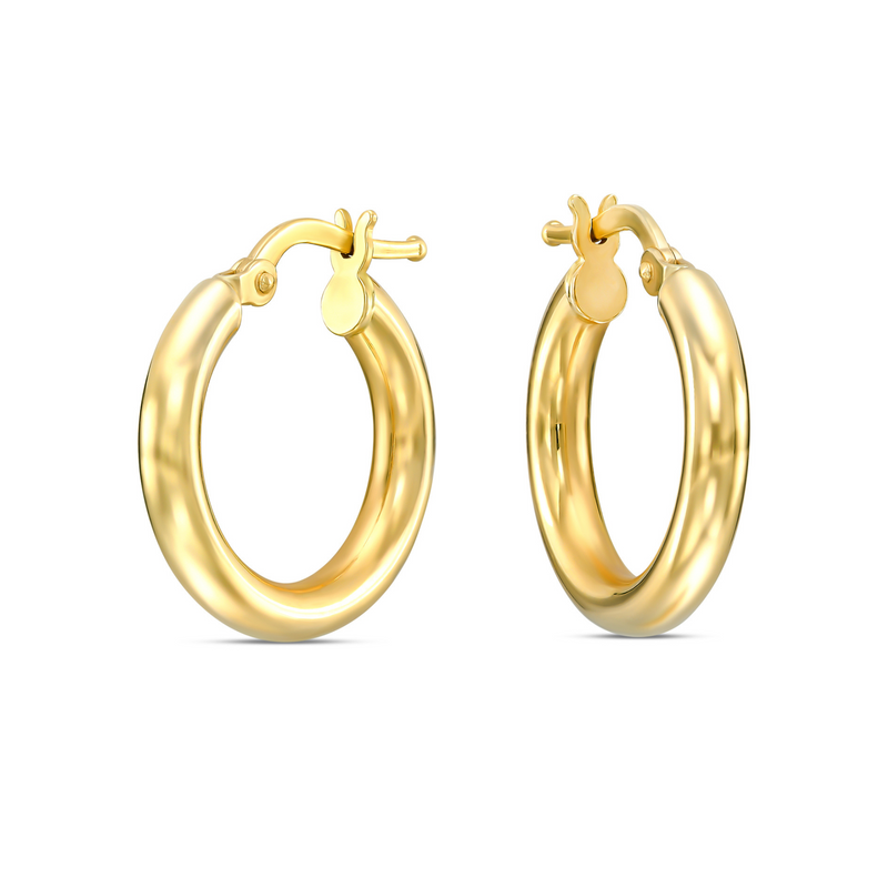 עגילי חישוק סלין גודל L - נטלי קוניו